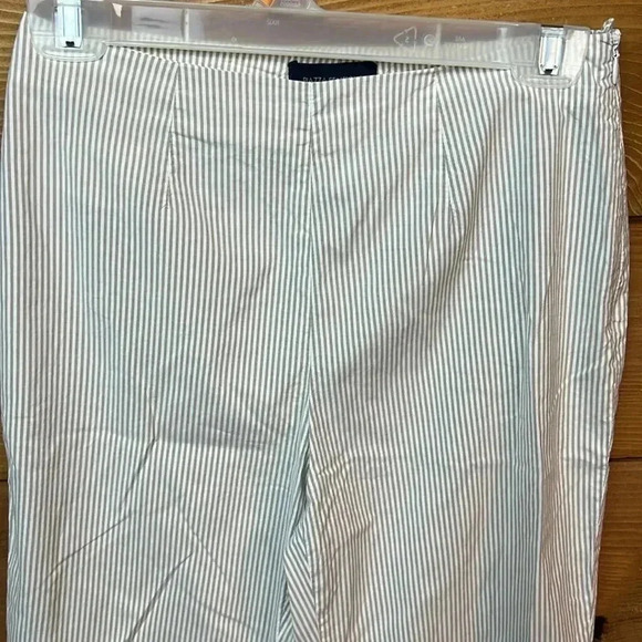 Womens Piazza Sempione Audrey dress pants Cotton Silk Elastic size 42 Made in It - Picture 4 of 10